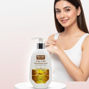 Bioshe Honey & Milk Moisturizer Lotion